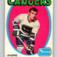 1971-72 O-Pee-Chee #12 Andre Boudrias  Vancouver Canucks  V9012