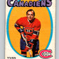 1971-72 O-Pee-Chee #15 Yvan Cournoyer  Montreal Canadiens  V9019