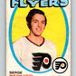 1971-72 O-Pee-Chee #19 Serge Bernier  RC Rookie Philadelphia Flyers  V9029