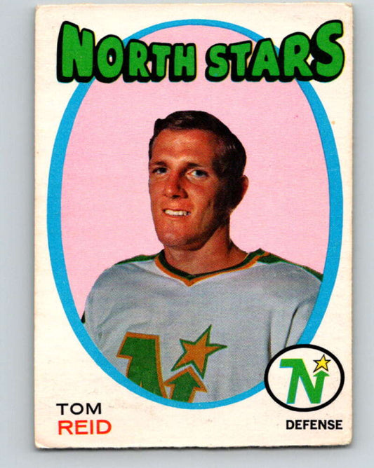 1971-72 O-Pee-Chee #21 Tom Reid  Minnesota North Stars  V9031