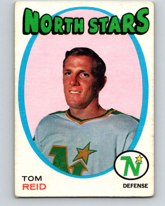 1971-72 O-Pee-Chee #21 Tom Reid  Minnesota North Stars  V9033