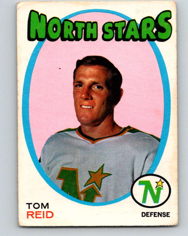 1971-72 O-Pee-Chee #21 Tom Reid  Minnesota North Stars  V9035