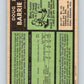 1971-72 O-Pee-Chee #22 Doug Barrie  RC Rookie Buffalo Sabres  V9038