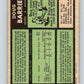 1971-72 O-Pee-Chee #22 Doug Barrie  RC Rookie Buffalo Sabres  V9039