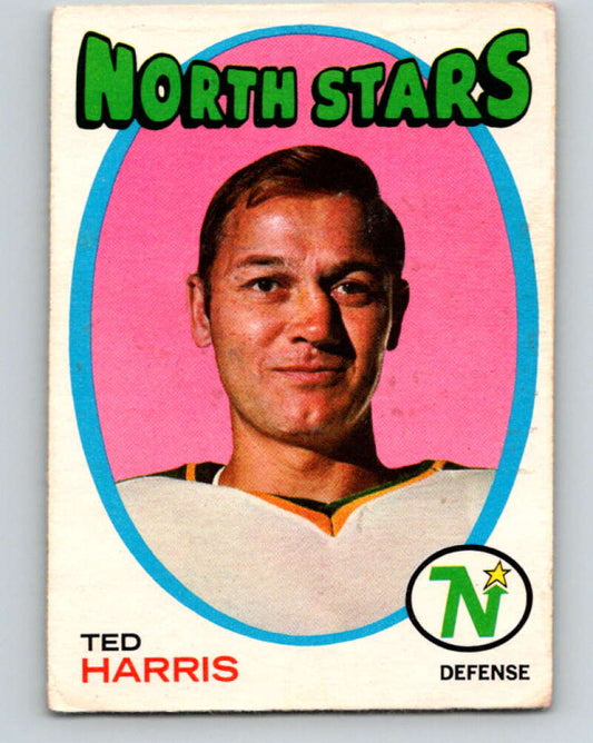 1971-72 O-Pee-Chee #32 Ted Harris  Minnesota North Stars  V9065