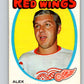 1971-72 O-Pee-Chee #37 Alex Delvecchio  Detroit Red Wings  V9077