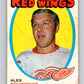 1971-72 O-Pee-Chee #37 Alex Delvecchio  Detroit Red Wings  V9078