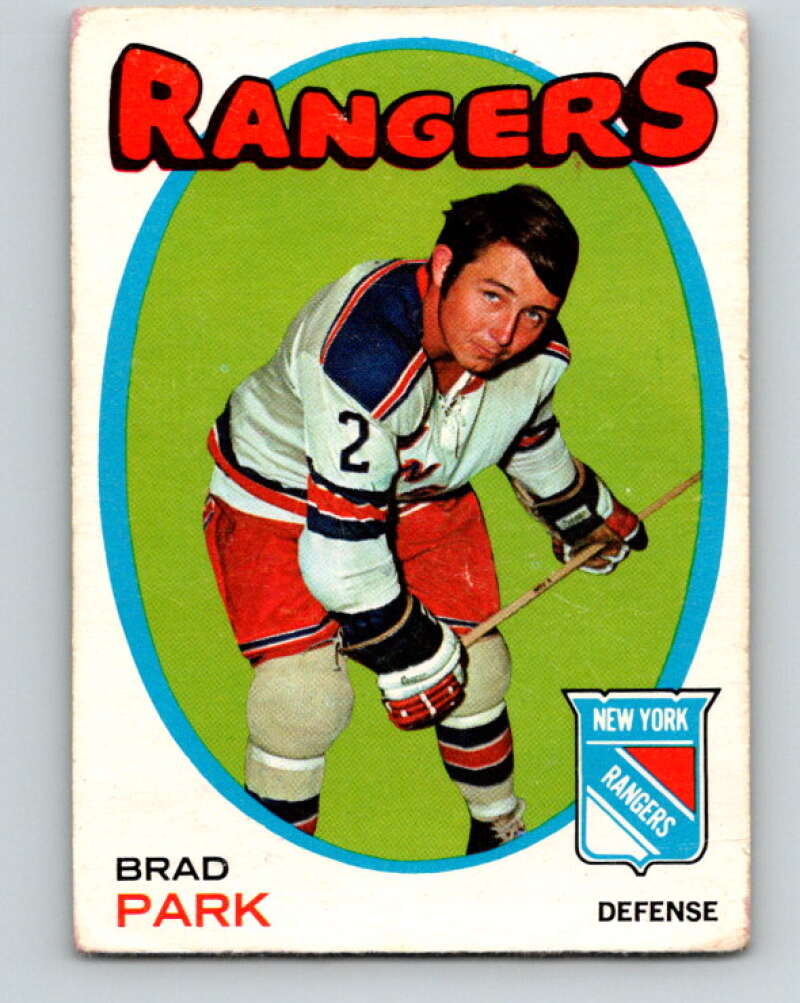 1971-72 O-Pee-Chee #40 Brad Park  New York Rangers  V9089