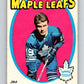 1971-72 O-Pee-Chee #43 Jim McKenny  RC Rookie Toronto Maple Leafs  V9096