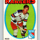 1971-72 O-Pee-Chee #53 Rod Seiling  New York Rangers  V9124