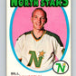 1971-72 O-Pee-Chee #55 Bill Goldsworthy  Minnesota North Stars  V9127