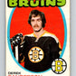 1971-72 O-Pee-Chee #65 Derek Sanderson  Boston Bruins  V9149