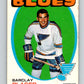 1971-72 O-Pee-Chee #66 Barclay Plager  St. Louis Blues  V9154