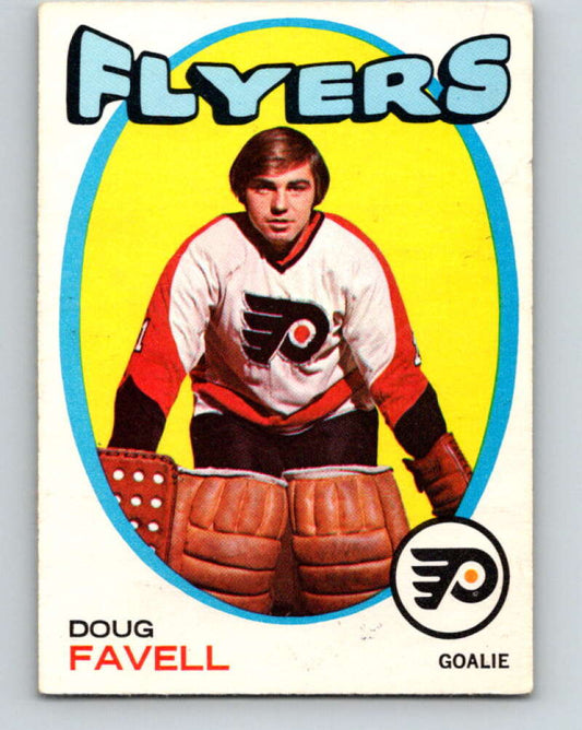1971-72 O-Pee-Chee #72 Doug Favell  Philadelphia Flyers  V9175