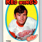 1971-72 O-Pee-Chee #78 Tom Webster  Detroit Red Wings  V9189