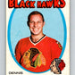1971-72 O-Pee-Chee #85 Dennis Hull  Chicago Blackhawks  V9206
