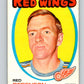1971-72 O-Pee-Chee #91 Red Berenson  Detroit Red Wings  V9219
