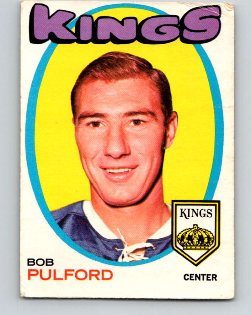 1971-72 O-Pee-Chee #94 Bob Pulford  Los Angeles Kings  V9228