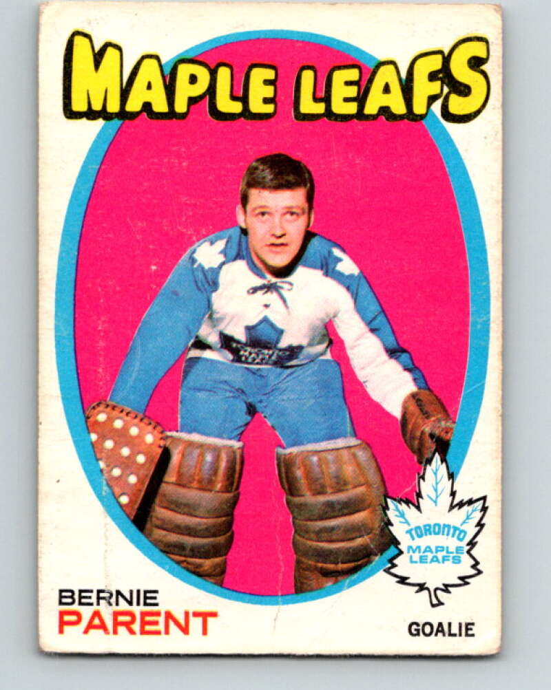 1971-72 O-Pee-Chee #131 Bernie Parent  Toronto Maple Leafs  V9313