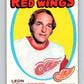 1971-72 O-Pee-Chee #135 Leon Rochefort  Detroit Red Wings  V9321