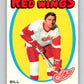 1971-72 O-Pee-Chee #141 Bill Sutherland  Detroit Red Wings  V9352
