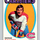 1971-72 O-Pee-Chee #143 Serge Savard  Montreal Canadiens  V9356