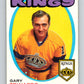 1971-72 O-Pee-Chee #155 Gary Edwards  RC Rookie Los Angeles Kings  V9414