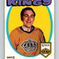 1971-72 O-Pee-Chee #157 Mike Corrigan  Los Angeles Kings  V9422