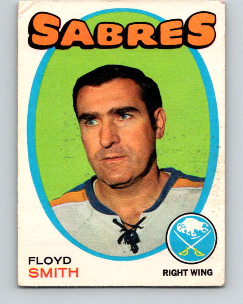 1971-72 O-Pee-Chee #158 Floyd Smith  Buffalo Sabres  V9429