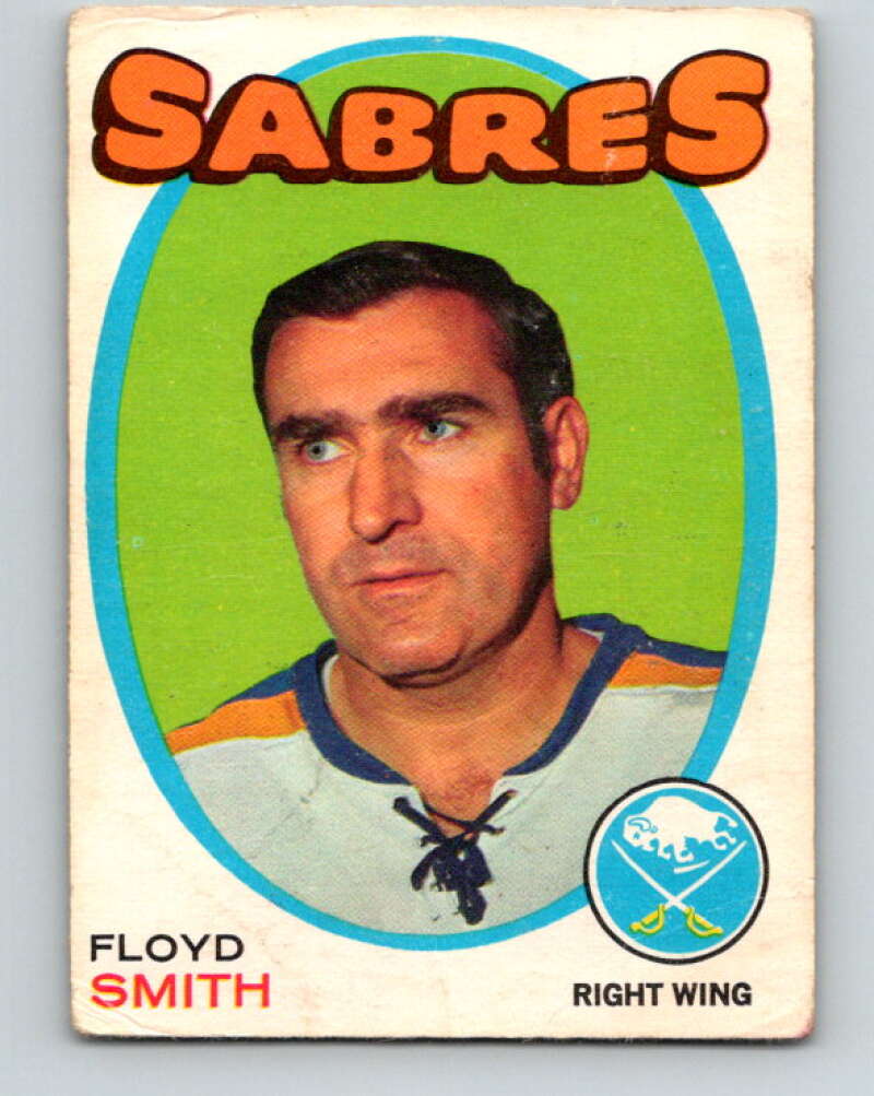 1971-72 O-Pee-Chee #158 Floyd Smith  Buffalo Sabres  V9431