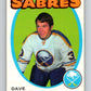 1971-72 O-Pee-Chee #159 Dave Dryden  Buffalo Sabres  V9434