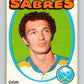 1971-72 O-Pee-Chee #166 Don Luce  RC Rookie Buffalo Sabres  V9461