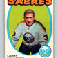 1971-72 O-Pee-Chee #168 Larry Hillman  Buffalo Sabres  V9465