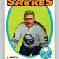 1971-72 O-Pee-Chee #168 Larry Hillman  Buffalo Sabres  V9469