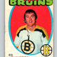 1971-72 O-Pee-Chee #172 Ed Johnston  Boston Bruins  V9480