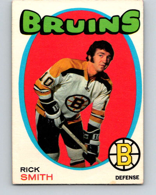 1971-72 O-Pee-Chee #174 Rick Smith  Boston Bruins  V9486
