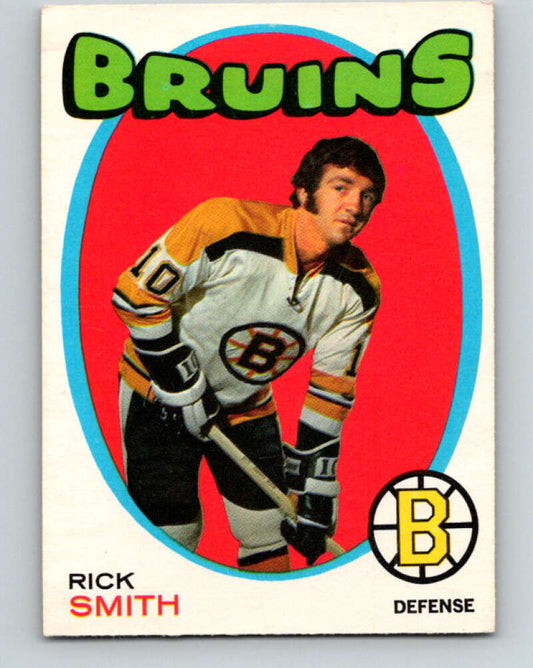 1971-72 O-Pee-Chee #174 Rick Smith  Boston Bruins  V9487