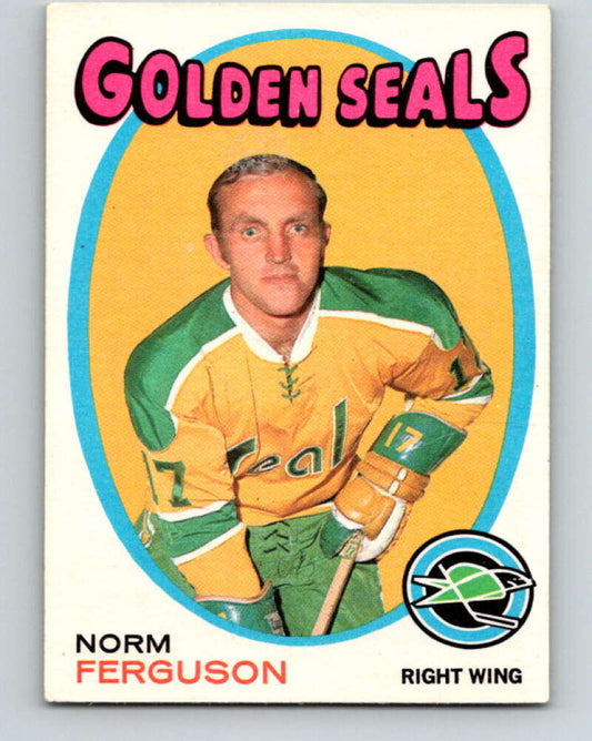 1971-72 O-Pee-Chee #179 Norm Ferguson  California Golden Seals  V9517