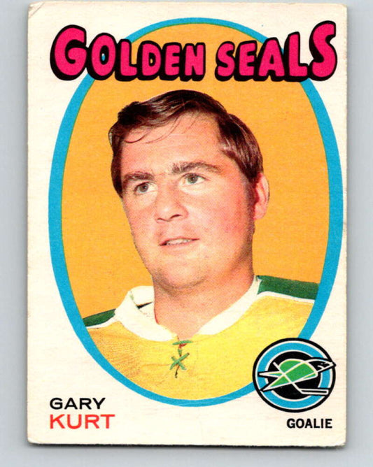 1971-72 O-Pee-Chee #181 Gary Kurt  RC Rookie California Golden Seals  V9523
