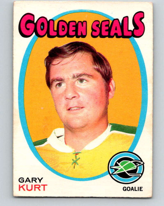 1971-72 O-Pee-Chee #181 Gary Kurt  RC Rookie California Golden Seals  V9525