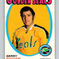 1971-72 O-Pee-Chee #185 Gerry Pinder  California Golden Seals  V9540