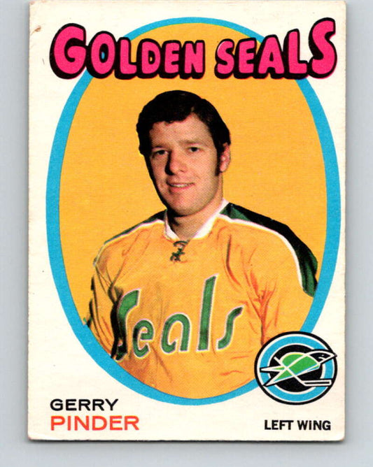 1971-72 O-Pee-Chee #185 Gerry Pinder  California Golden Seals  V9542