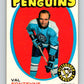 1971-72 O-Pee-Chee #189 Val Fonteyne  Pittsburgh Penguins  V9558