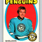 1971-72 O-Pee-Chee #190 Sheldon Kannegiesser  RC Rookie Pittsburgh Penguins  V9560