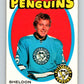 1971-72 O-Pee-Chee #190 Sheldon Kannegiesser  RC Rookie Pittsburgh Penguins  V9561