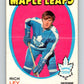1971-72 O-Pee-Chee #194 Rick Ley  Toronto Maple Leafs  V9583