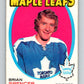 1971-72 O-Pee-Chee #198 Brian Spencer  RC Rookie Toronto Maple Leafs  V9593