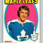 1971-72 O-Pee-Chee #198 Brian Spencer  RC Rookie Toronto Maple Leafs  V9595