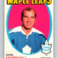 1971-72 O-Pee-Chee #199 Don Marshall  Toronto Maple Leafs  V9604