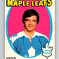 1971-72 O-Pee-Chee #200 Denis Dupere  RC Rookie Toronto Maple Leafs  V9611